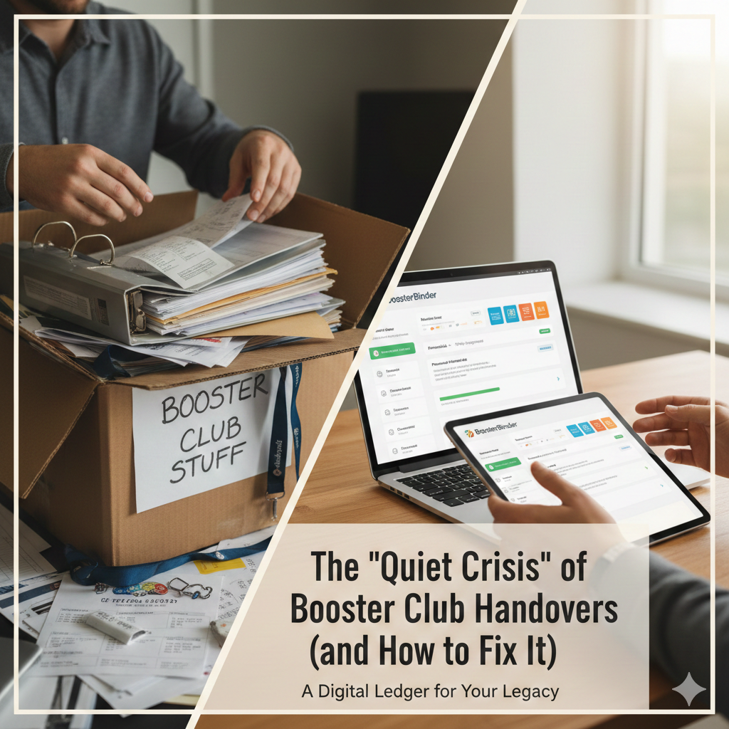 The "Quiet Crisis" of Booster Club Handovers (and How to Fix It)